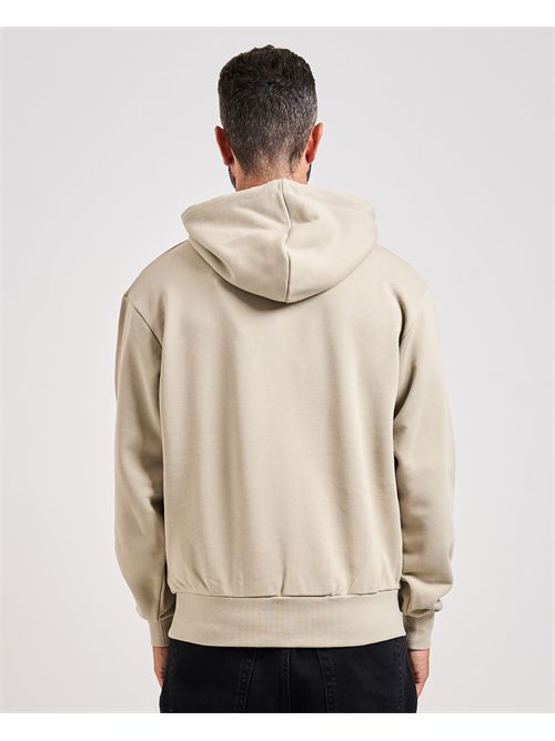 Felpa uomo Richmond X con cappuccio RICHMOND X | UMA25066FEBEIGE